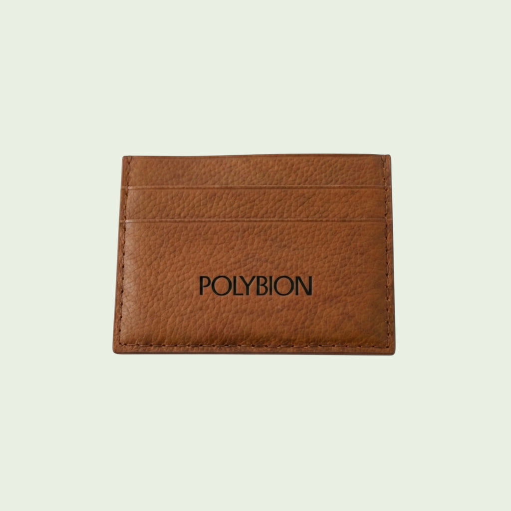The Poly Cardholder made with Celium™ — First Drop Ocre